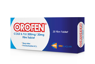 OROFEN COLD&FLU 200 MG/30 MG таблетки покрытые оболочкой