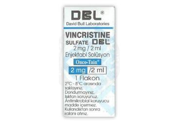 VINCRISTINE SULFAT DBL 2 MG/2ML ENJ. SOL. İÇEREN флакон