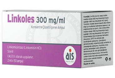LINKOLES ампулы 2 ML 600 MG 50 ампулы