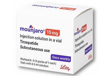 MOUNJARO 15 MG/0,5 ML раствор для инъекций (4 ADET)