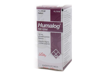 HUMALOG 100 IU/ML 10 ML SOLUSYON ICEREN флакон