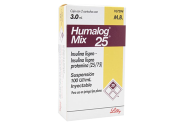 HUMALOG MIX 25 100 IU/ML 3ML x5 KARTUS