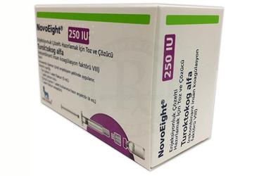 NOVOEIGHT 250IU раствор для инъекций HAZIRLAMAK ICIN порошок VE COZUCU