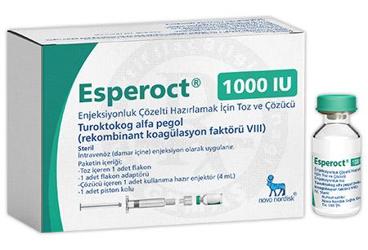 ESPEROCT 1000 IU раствор для инъекций HAZIRLAMAK ICIN порошок VE COZUCU (1 флакон)