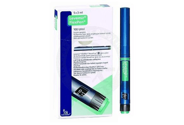 LEVEMIR FLEXPEN 100U/ML 5X3ML KULL.HAZIR DOLU ENJ. KALEMİ İÇİNDE ENJ. ÇÖZ.