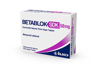 BETABLOK SDK 50 MG KONTROLLU SALIMLI 30 таблетки покрытые оболочкой