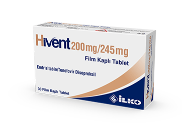 HIVENT 200 MG/245 MG 30 таблетки покрытые оболочкой