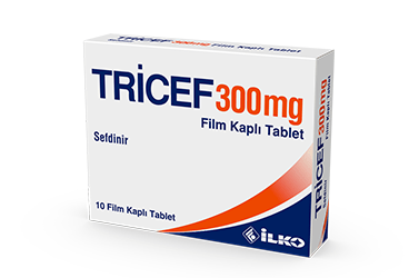 TRICEF 300 MG 10 таблетки покрытые оболочкой