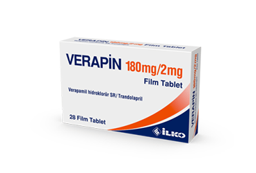 VERAPIN 180/2 MG 28 таблетки покрытые оболочкой