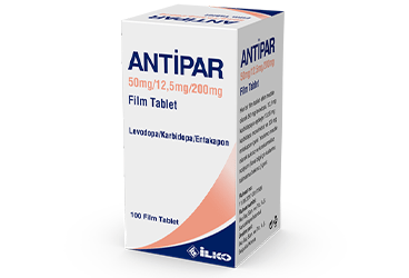 ANTIPAR 50/12,5/200 MG 100 таблетки покрытые оболочкой