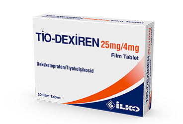 TIO-DEXIREN 25 MG/4 MG 20 таблетки покрытые оболочкой (20 таблетки)