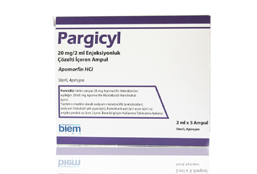 PARGICYL 20 MG/2 ML раствор для инъекций ICEREN ампулы (5 ампулы)