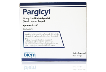 PARGICYL 50 MG/5 ML ENJ. COZELTI ICEREN ампулы (5 ампулы)