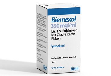 BIEMEXOL 350 MGI/ML IA, IV, INTRATEKAL ENJEKSIYON ICIN COZELTI ICEREN 200 ML 1 флакон