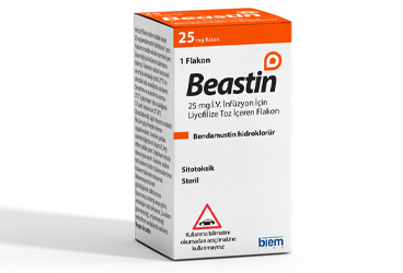 BEASTIN 25 MG внутривенная инфузия ICIN лиофилизированный порошок ICEREN флакон