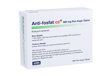 ANTI-FOSFAT CC 500 MG 100 таблетки