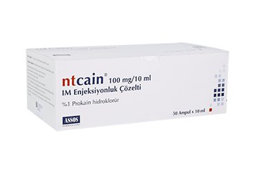 NTCAIN 100 MG/10ML IM ампулы(50 ампулы)