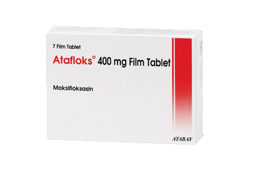 ATAFLOKS 400 MG 7 ΡΠ°Π±Π»Π΅ΡΠΊΠΈ ΠΏΠΎΠΊΡΡΡΡΠ΅ ΠΎΠ±ΠΎΠ»ΠΎΡΠΊΠΎΠΉ