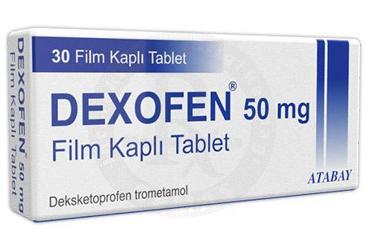 DEXOFEN 50 MG таблетки покрытые оболочкой (30 таблетки)