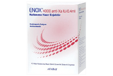 ENOX 4000 ANTI-XA IU/0,4 ML 10 готовый к применению шприц-ручка