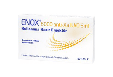 ENOX 6000 ANTI-XA IU/0,6 ML 2 готовый к применению шприц-ручка