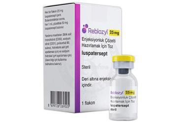 REBLOZYL 25 MG раствор для инъекций HAZIRLAMAK ICIN порошок (1 флакон)