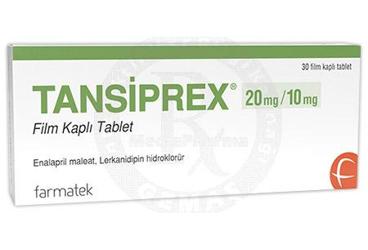 TANSIPREX 20 MG/10 MG таблетки покрытые оболочкой (30 таблетки)
