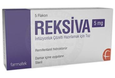 REKSIVA 5 MG раствор для инфузий HAZIRLAMAK ICIN порошок