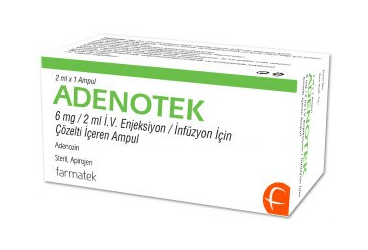 ADENOTEK 6 MG/2ML IV ENJ/INF. ICIN COZ. ICEREN 10 ампулы