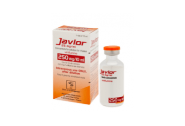 JAVLOR 250 MG/ 10 ML INF. KONS. COZELTISI (1 флакон)