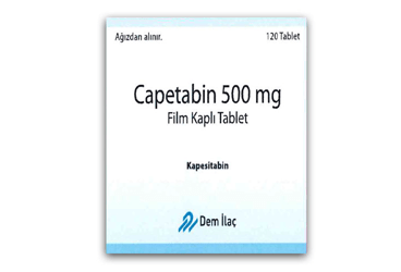 CAPETABIN 500 MG 120 таблетки покрытые оболочкой