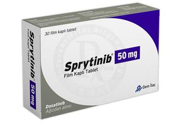 SPRYTINIB 50 MG таблетки покрытые оболочкой (30 таблетки)