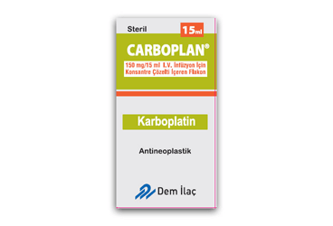CARBOPLAN 150 MG/15ML INFUZYON ICIN раствор для инъекций (1 флакон)