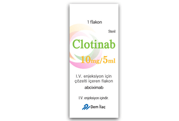 CLOTINAB 10 MG/5 ML IV ENJEKSIYON ICIN COZELTI ICEREN 1 флакон