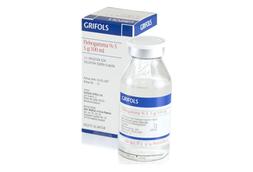 FLEBOGAMMA % 5 DIF 5 G/100 ML INFUZYON ICIN COZELTI ICEREN 1 флакон