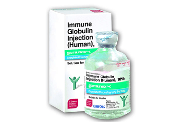 GAMUNEX-C %10 50 ML IV/подкожная инъекция ICIN COZELTI ICEREN флакон