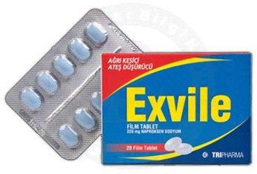EXVILE 220 MG таблетки покрытые оболочкой (20 ADET)