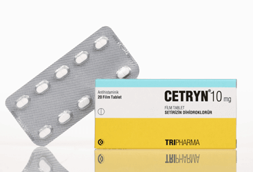 CETRYN 10 MG 20 таблетки покрытые оболочкой