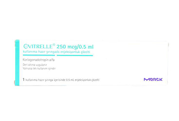 OVITRELLE 250 MIKROGRAM/0,5 ML готовый к применению SIRINGADA раствор для инъекций