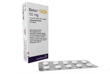 BELOC ZOK 50 MG KONTROLLU SALIMLI 20 таблетки покрытые оболочкой