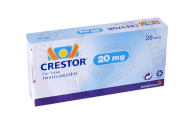 CRESTOR 20 MG 28 таблетки покрытые оболочкой