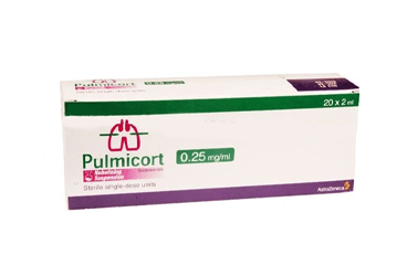 PULMICORT 0,25 MG/ML NEBULIZER SUS. 2ML 20 ампулы