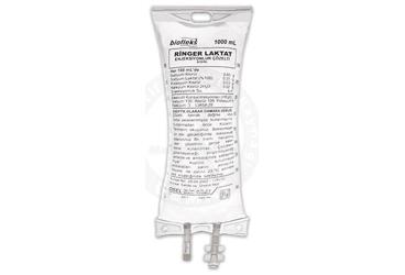 BIOFLEKS RINGER LAKTAT ENJEKTABL SOL 1000 ML SETLI — фото упаковки