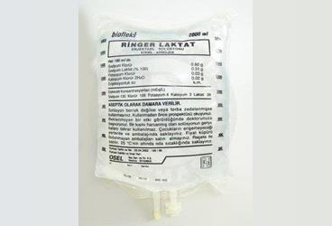 BIOFLEKS RINGER LAKTAT ENJEKTABL SOL 2000 ML SETLI