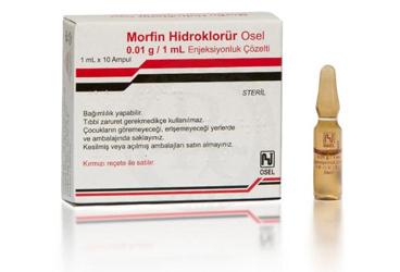 MORFIN HIDROKLORUR 0,01 GR/1 ML 1MLx10 ампулы