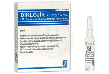 DIKLOJIK 75 MG 3 ML 4 ампулы