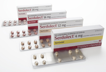 SERDOLECT 4 MG 30 таблетки покрытые оболочкой
