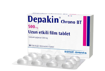 DEPAKIN CHRONO BT 500 MG UZUN ETKILI 30 таблетки покрытые оболочкой