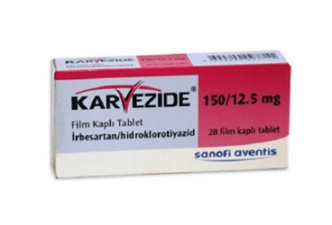 KARVEZIDE 150 MG/12,5 MG 28 таблетки