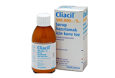 CLIACIL 300000 IU/5 ML сироп HAZIRLAMAK ICIN KURU порошок